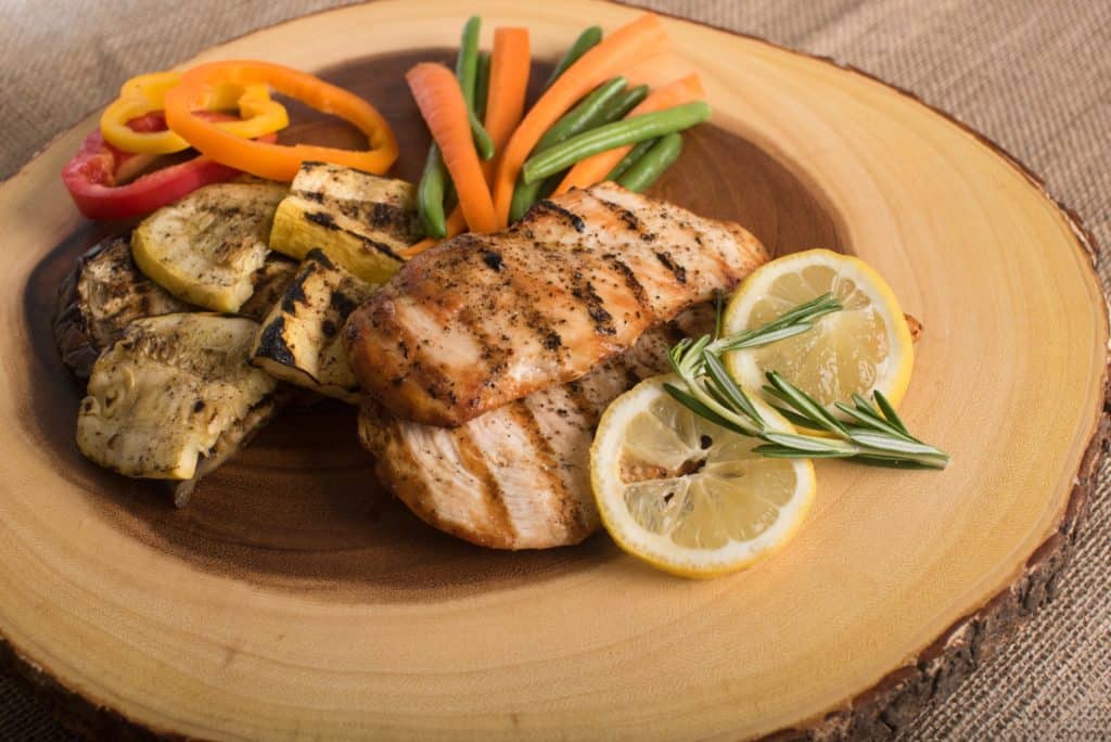 Fleisch mit Gemüse